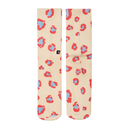 Calcetines Performance Leopard Cream - Elitex Training