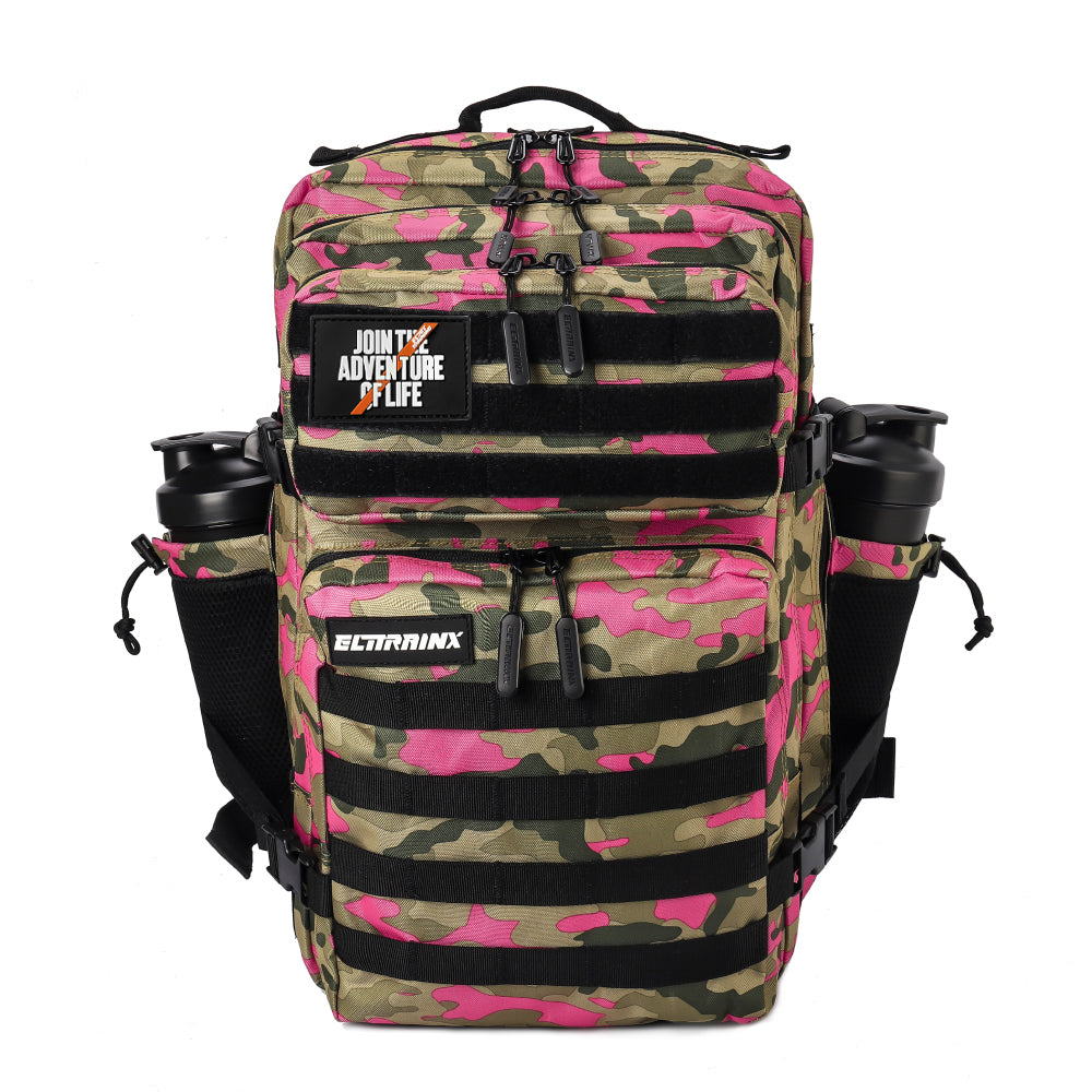 Mochila Táctica V1 45L All in Rosa Camuflaje - Elitex Training