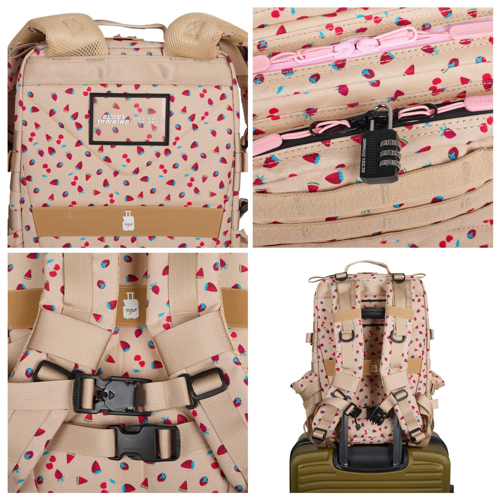 Mochila Táctica 25L All In Strawberry - Elitex Training
