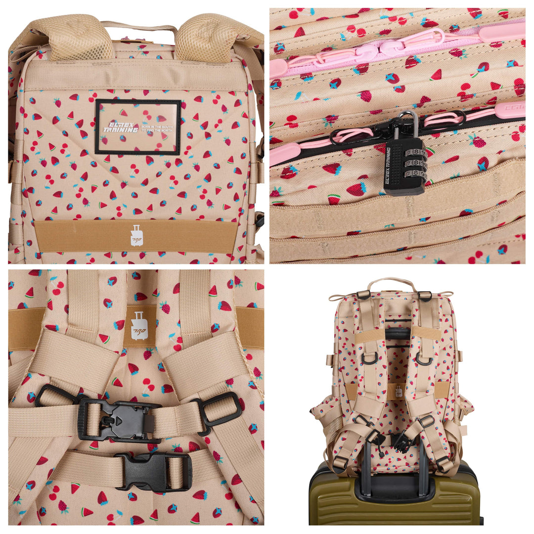 Mochila Táctica 25L All In Strawberry - Elitex Training