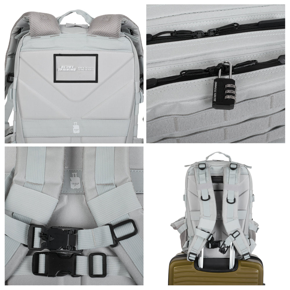 Mochila Táctica 25L All In Silver - Elitex Training