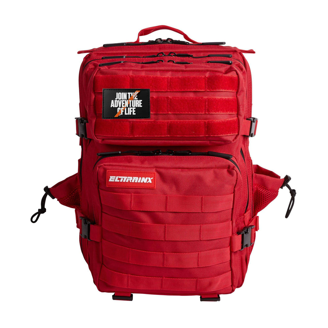 Mochila Táctica 25L All In Rojo - Elitex Training