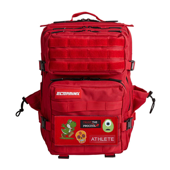 Panel de Velcro para Mochilas V1 de 25L Rojo - Elitex Training