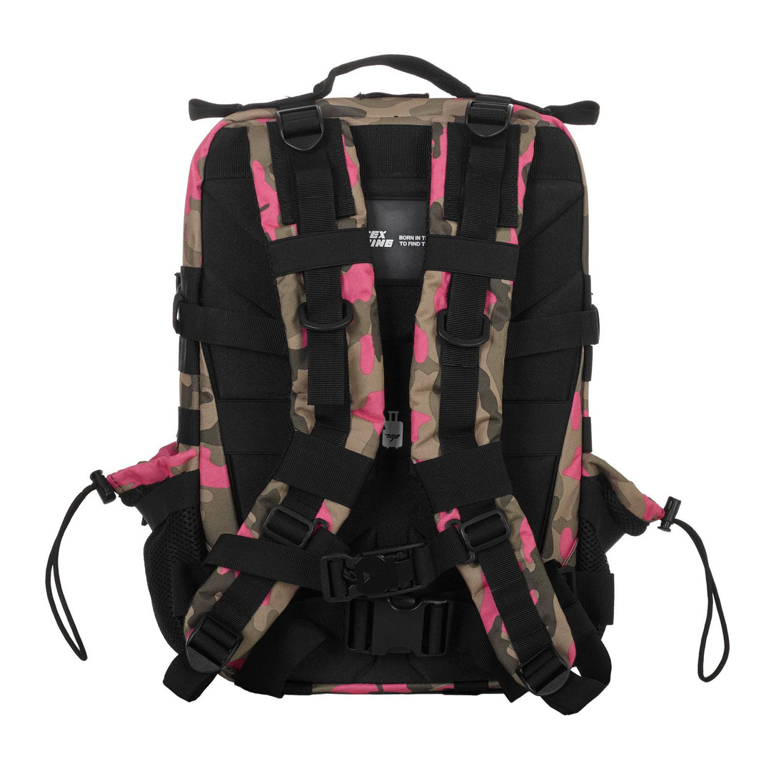 Mochila Táctica 25L All In Rosa Camuflaje - Elitex Training