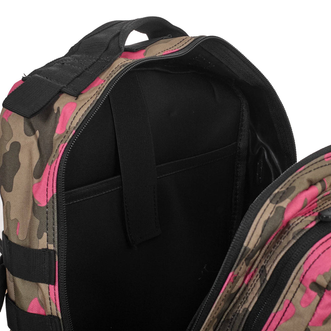 Mochila Táctica 25L All In Rosa Camuflaje - Elitex Training
