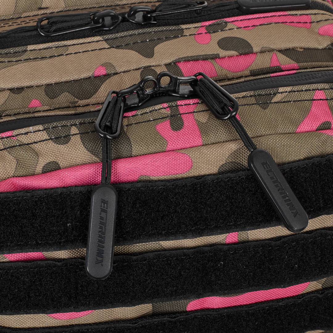 Mochila Táctica 25L All In Rosa Camuflaje - Elitex Training