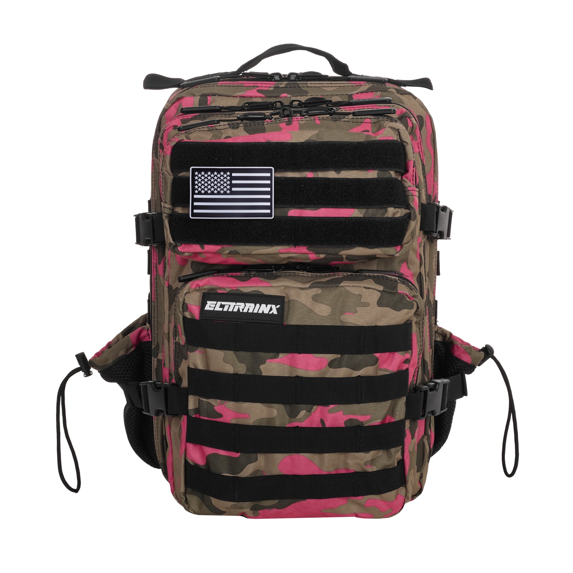 Mochila Táctica 25L All In Rosa Camuflaje - Elitex Training