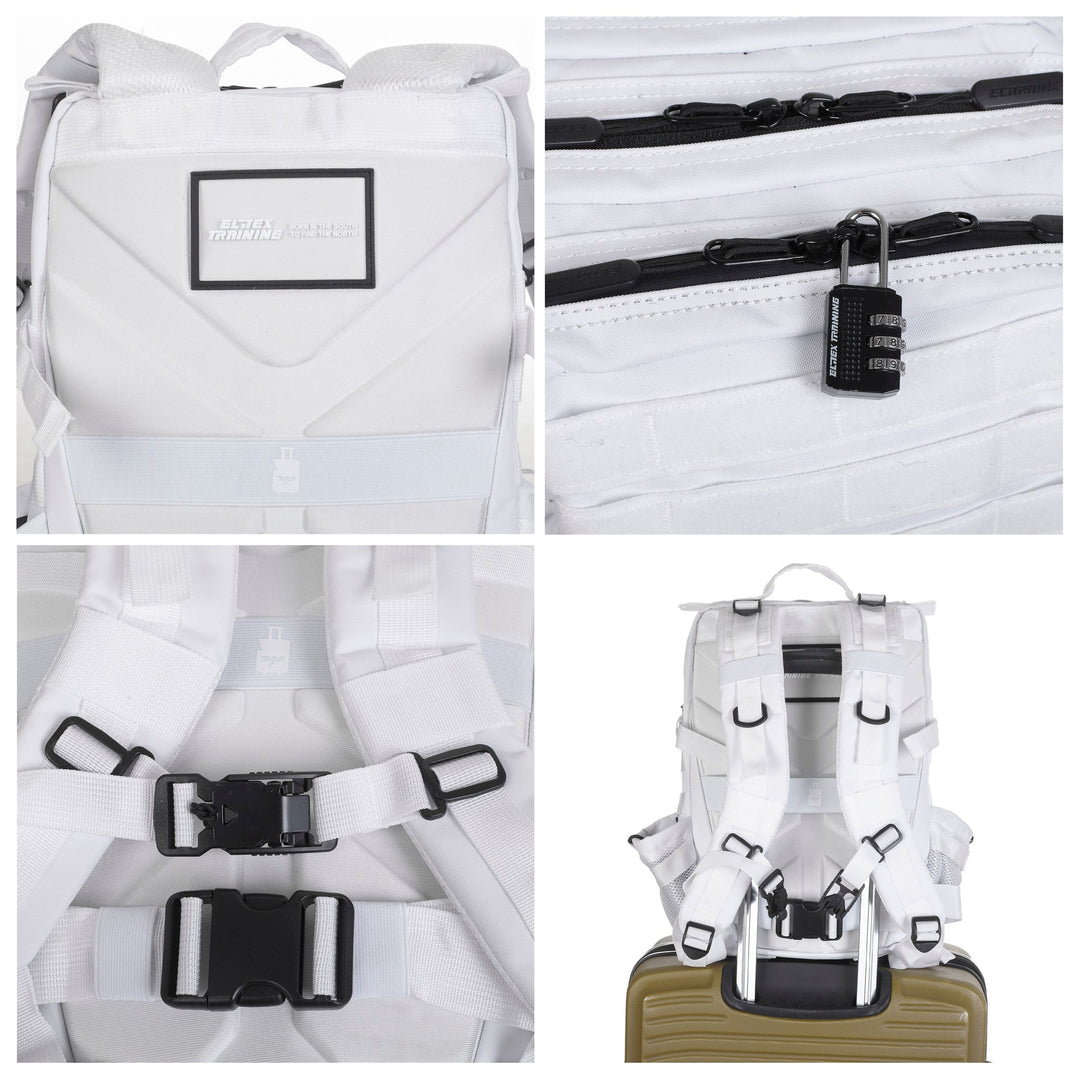 Mochila Táctica 25L All In Blanco - Elitex Training