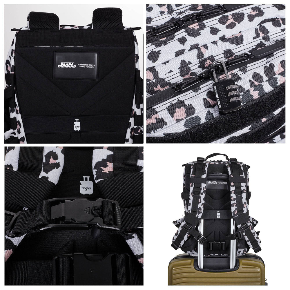 Mochila Táctica 25L All In Leopardo - Elitex Training