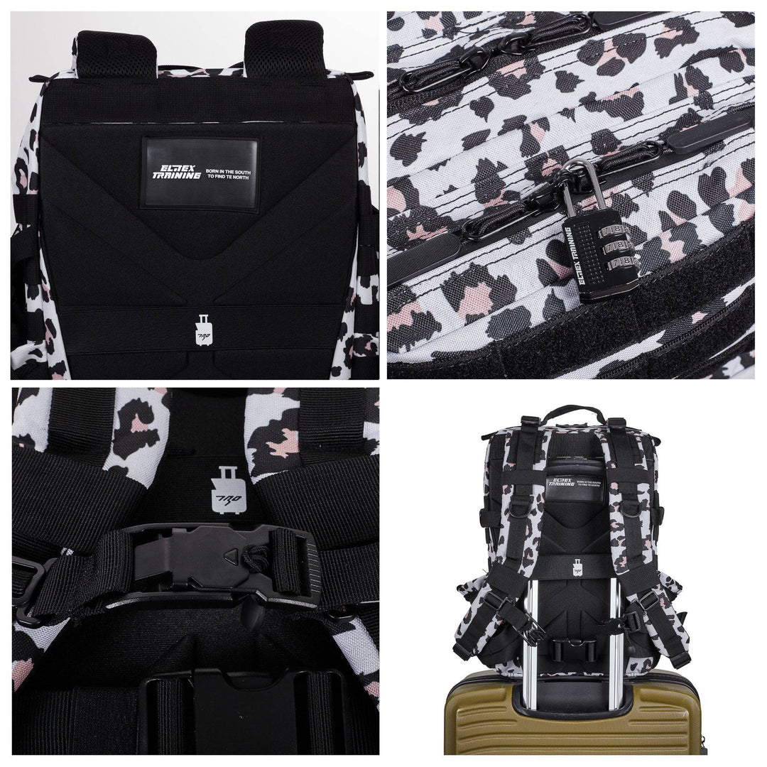 Mochila Táctica 25L All In Leopardo - Elitex Training