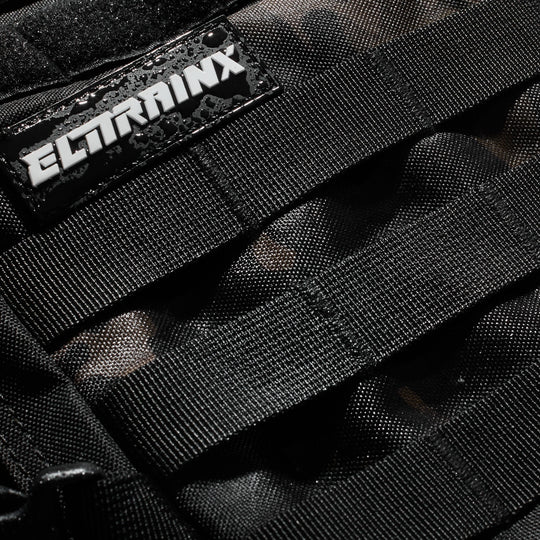Mochila Táctica 25L All in Negro Camuflaje - Elitex Training