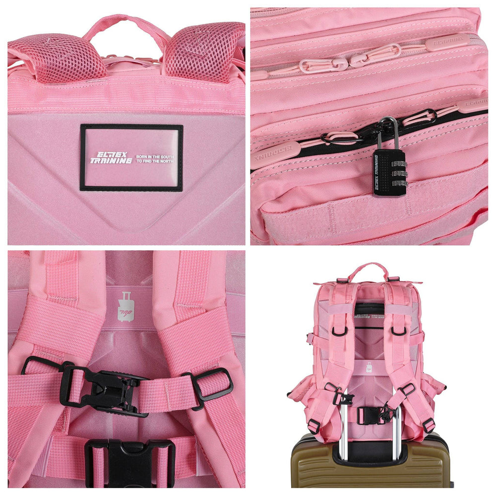 Mochila Táctica 25L All In Rosa - Elitex Training