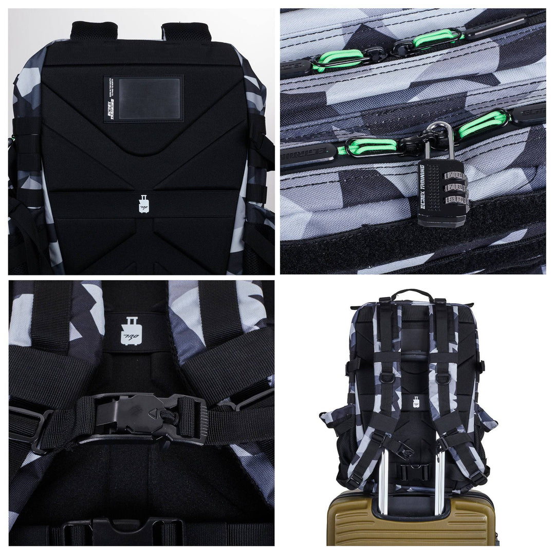 Mochila Táctica V1 45L All In HULK - Elitex Training