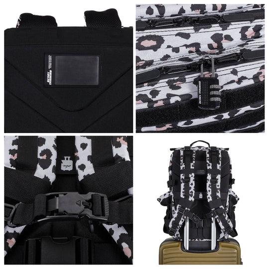 Mochila Táctica V1 45L All In Leopardo - Elitex Training
