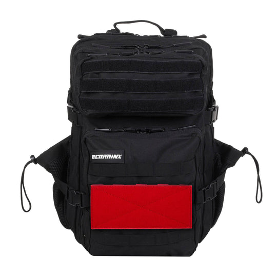 Panel de Velcro para Mochilas de 45L Rojo - Elitex Training