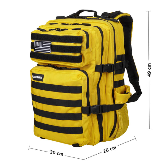 Mochila Táctica V1 45L All In Amarillo - Elitex Training