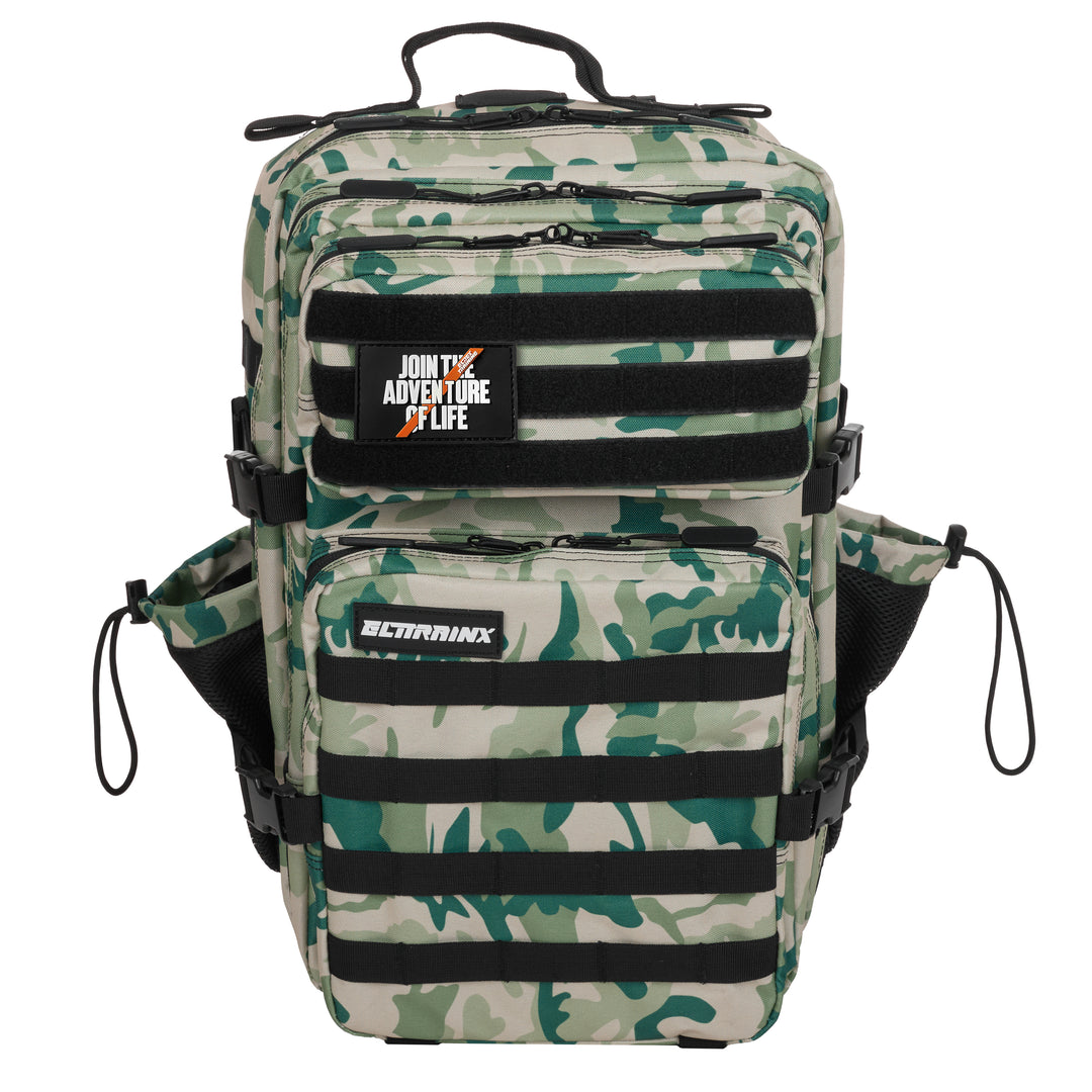 Mochila Táctica V1 45L All In Green Camo - Elitex Training