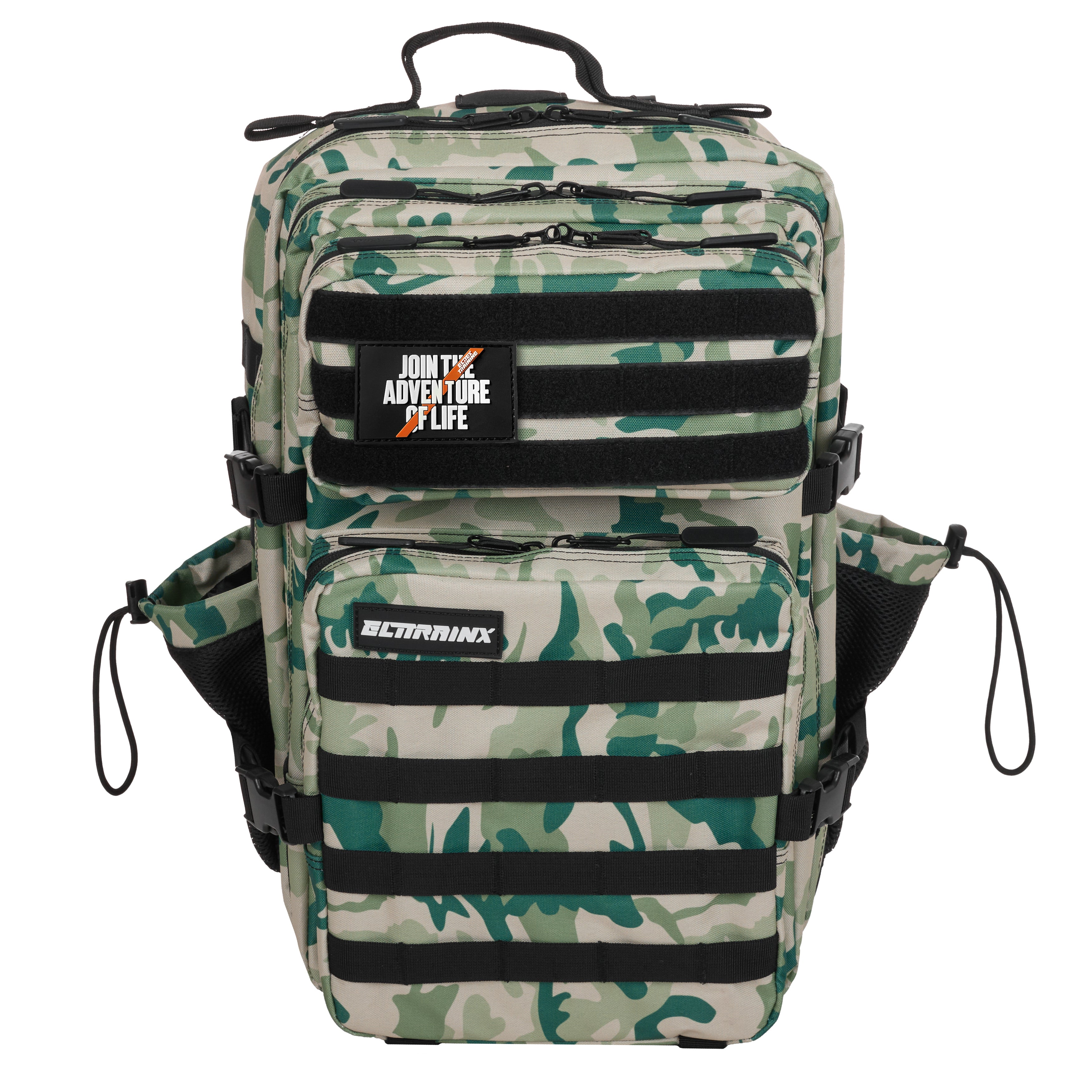 Mochila Táctica V1 45L All In Green Camo - Elitex Training