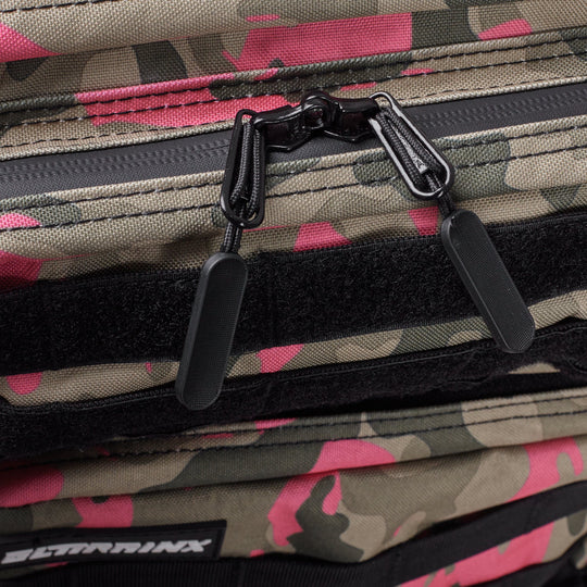 Mochila Táctica 45L con compartimento para comida Rosa Camuflaje - Elitex Training