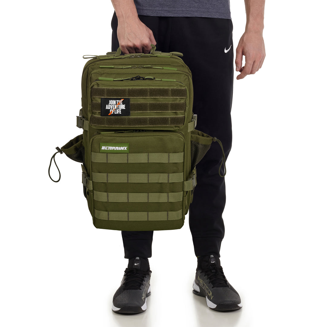 Mochila Táctica V1 45L All In Verde - Elitex Training