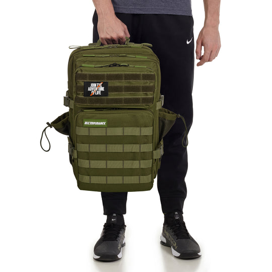 Mochila Táctica V1 45L All In Verde - Elitex Training