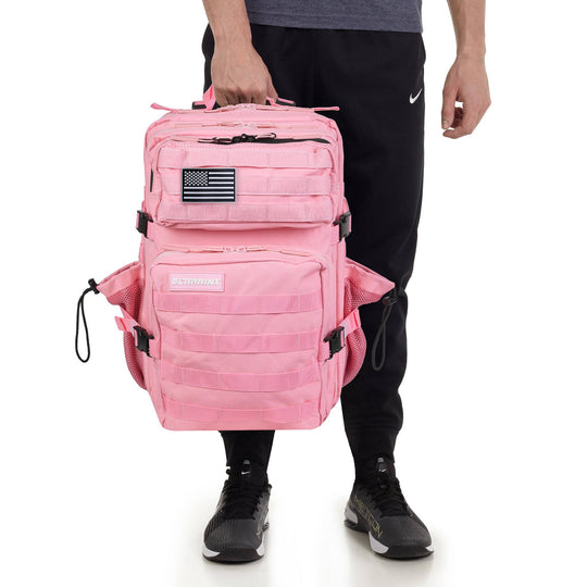 Mochila Táctica 45L All In Compartimento de Comida Rosa - Elitex Training