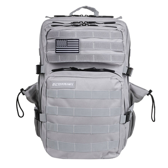 Mochila Táctica 45L con compartimento para comida Silver - Elitex Training