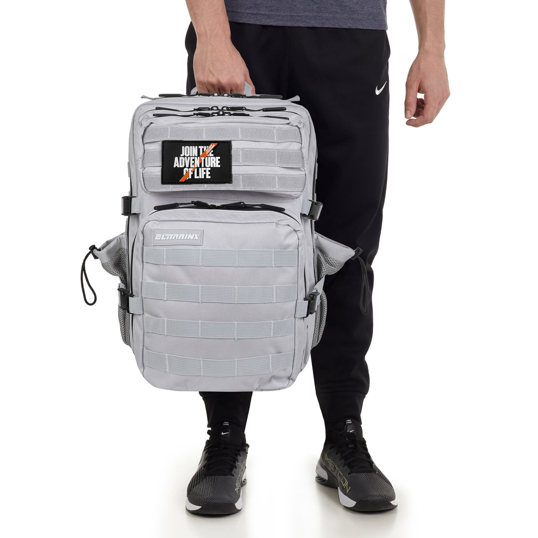 Mochila Táctica V1 45L All In Silver - Elitex Training