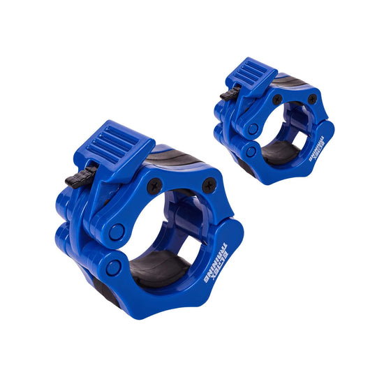 Abrazaderas para barra Olímpica Azul - Elitex Training