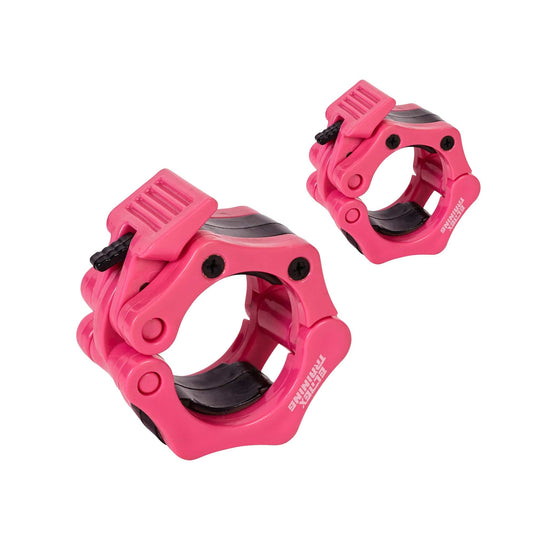 Abrazaderas para barra Olímpica Rosa - Elitex Training
