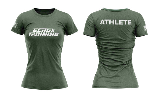 Camiseta Elitex Training Athlete Basic 2.0 Verde - Elitex Training