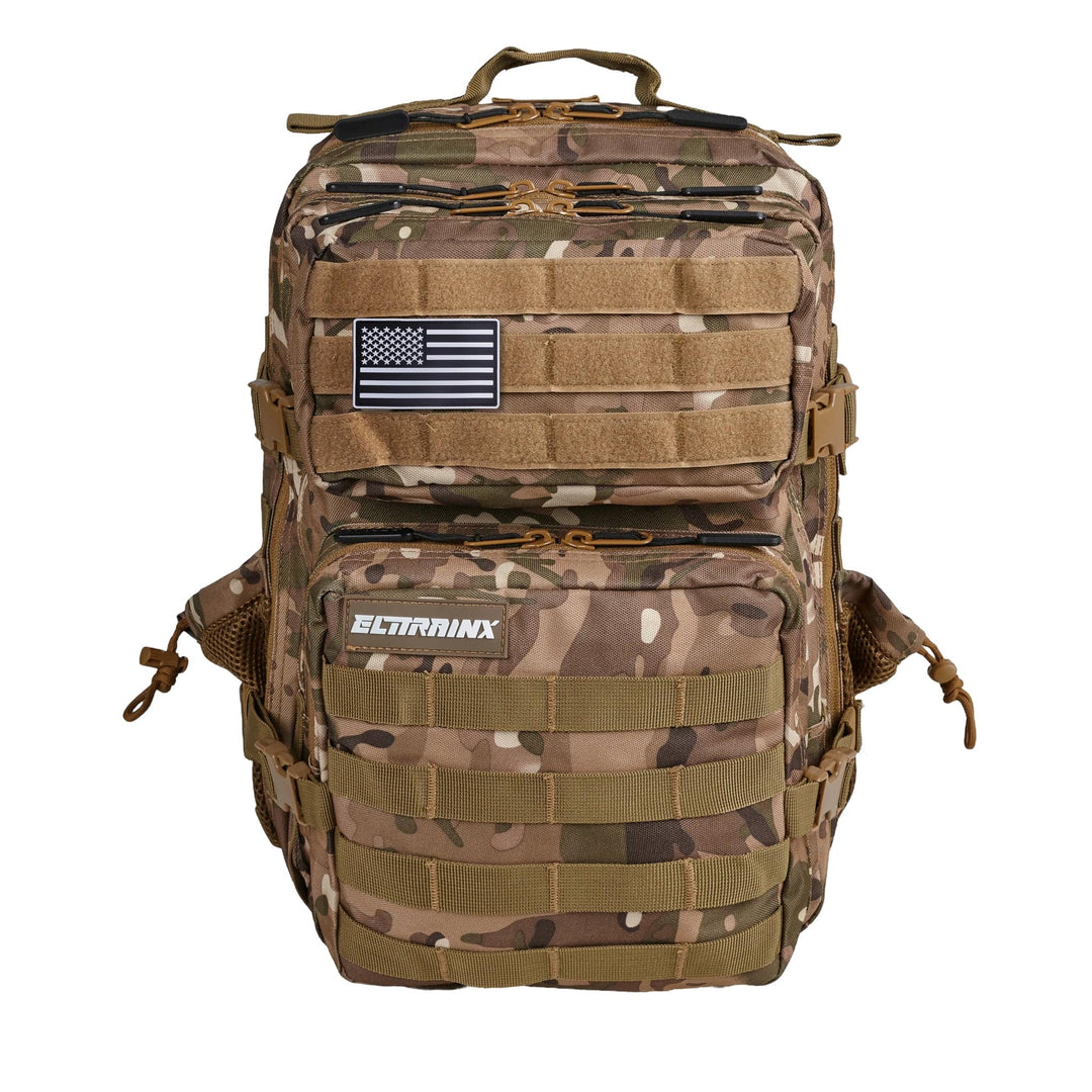 Mochila Táctica 25L All In Camuflaje - Elitex Training