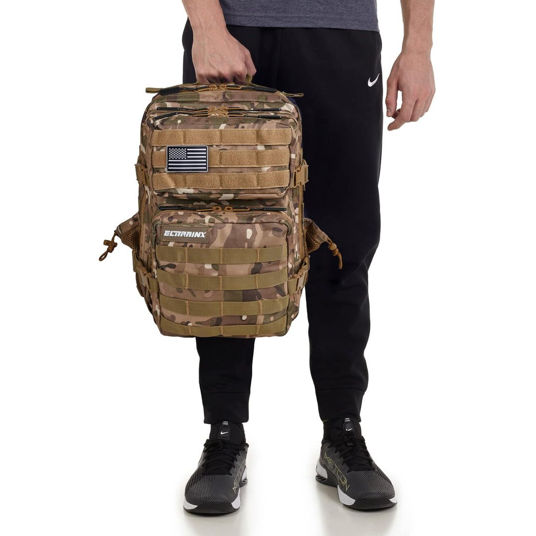 Mochila Táctica 25L All In Camuflaje - Elitex Training