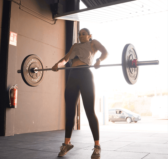 Abrazaderas para barra Olímpica Rojo - Elitex Training