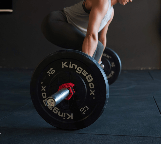 Abrazaderas para barra Olímpica Rojo - Elitex Training