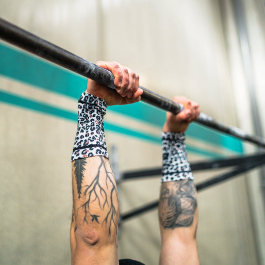 Muñequeras Cross Training Leopardo - Elitex Training