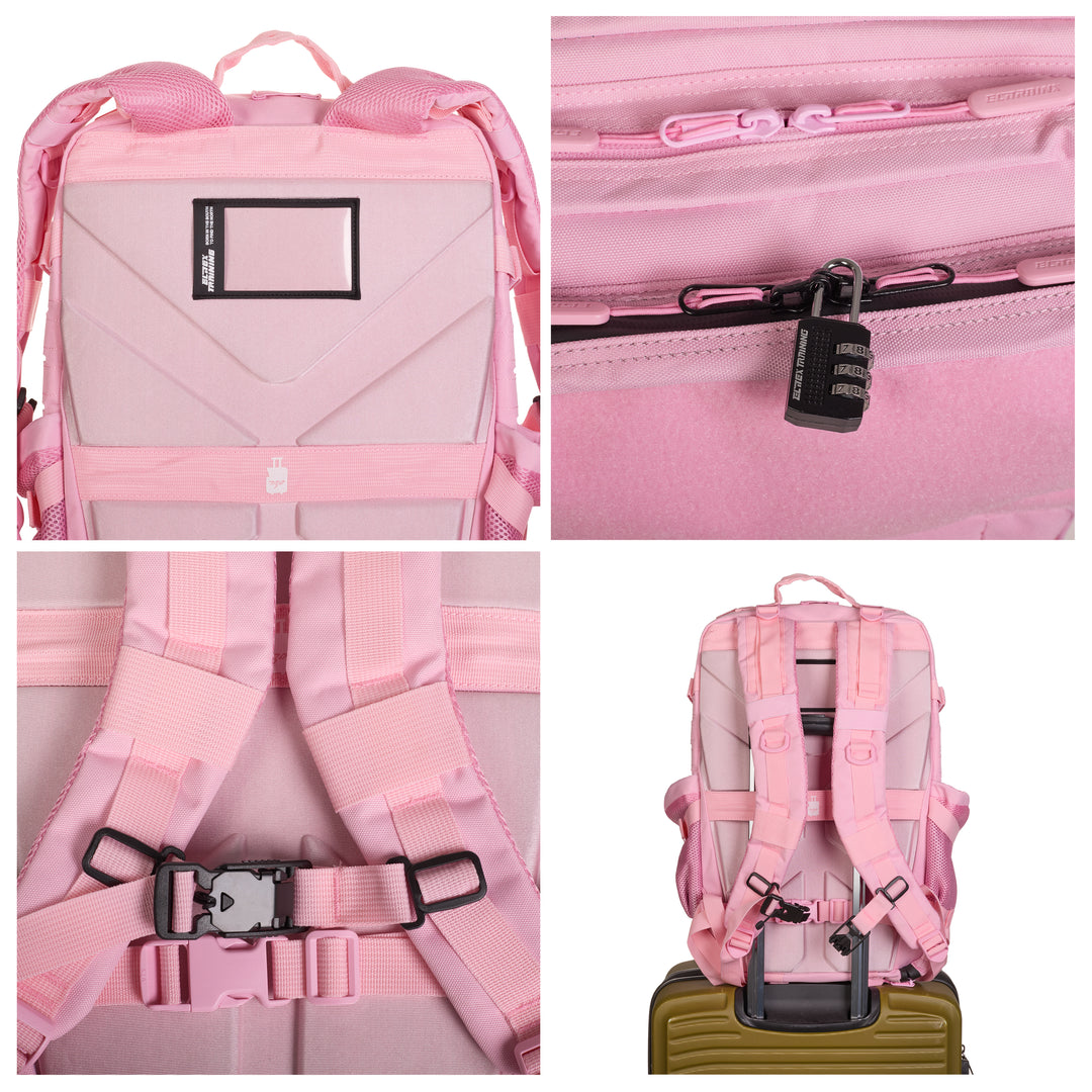 Mochila Táctica V2 45L All In Rosa - Elitex Training