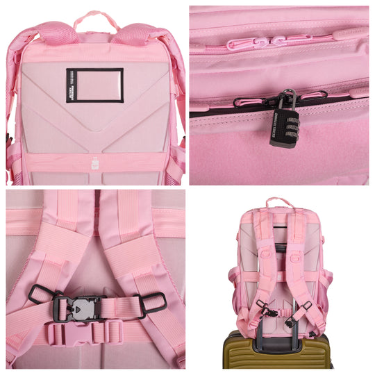 Mochila Táctica V2 45L All In Rosa - Elitex Training