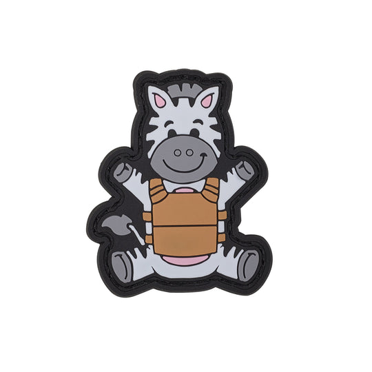Parche Pvc Tactical Zebra - Elitex Training