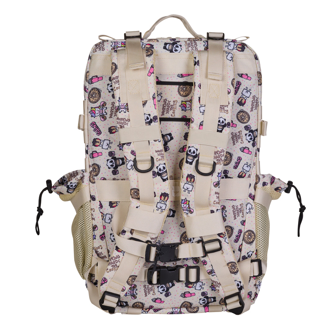 Mochila Táctica V1 45L All in Sweet Cream - Elitex Training