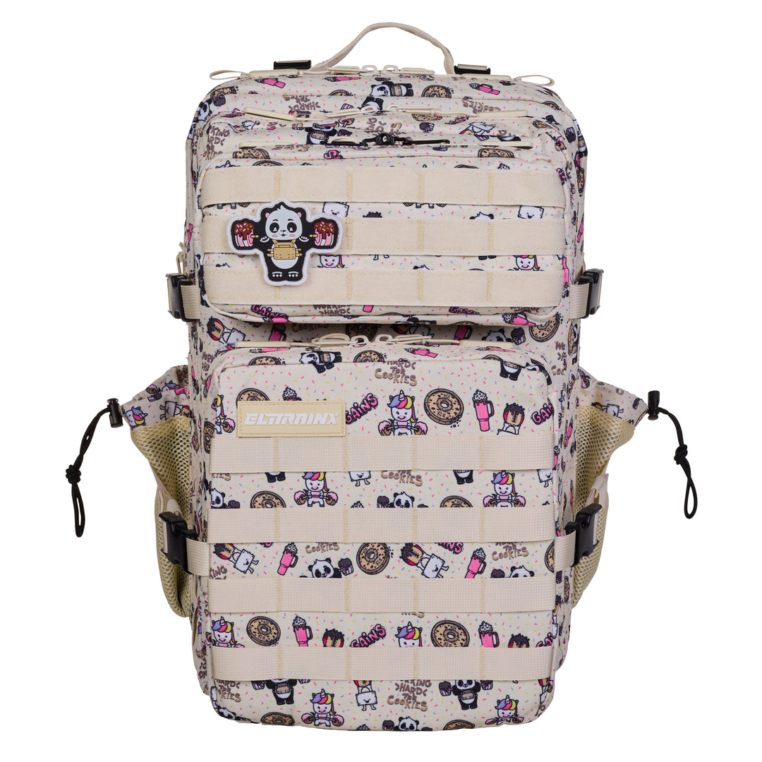 Mochila Táctica V1 45L All in Sweet Cream - Elitex Training