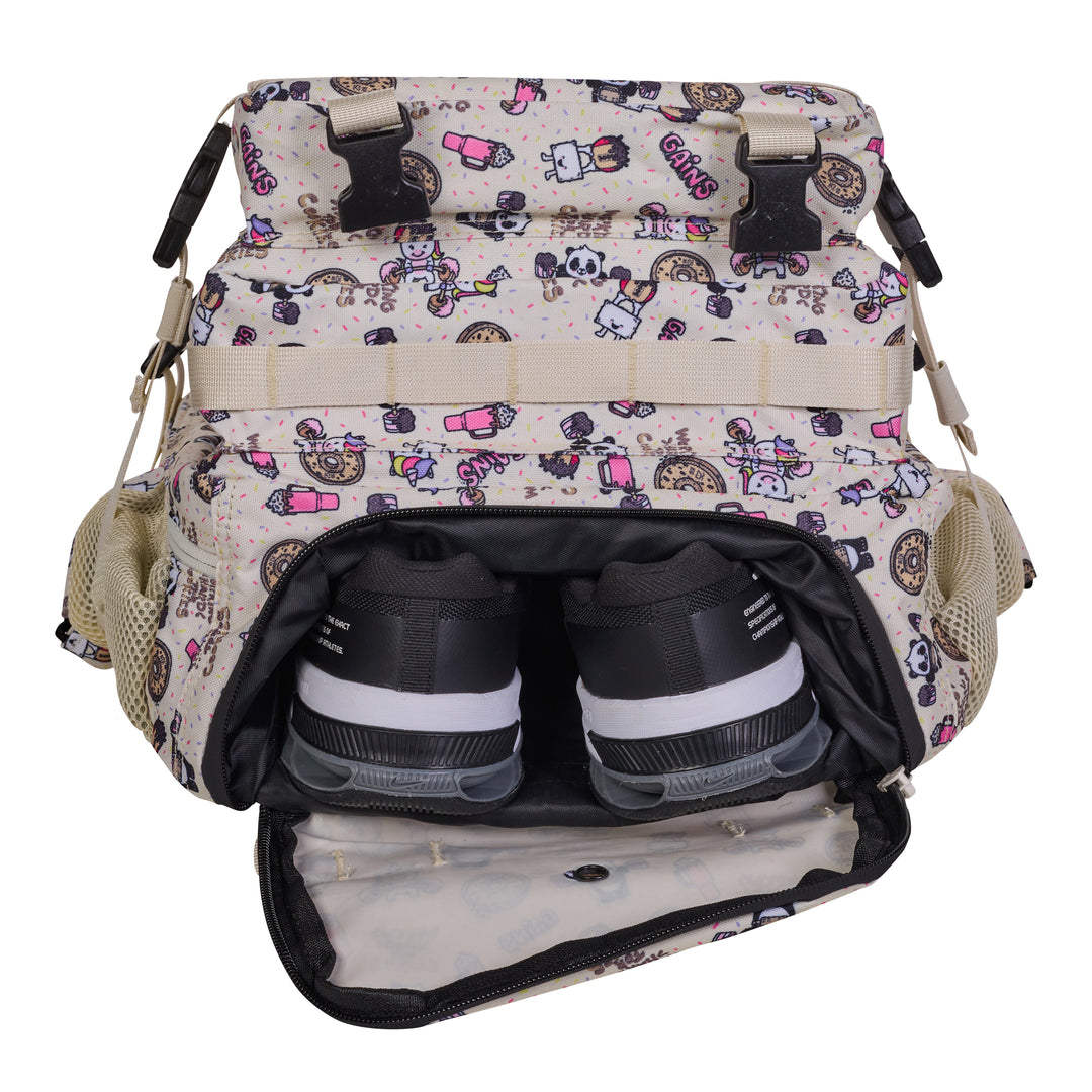 Mochila Táctica V1 45L All in Sweet Cream - Elitex Training