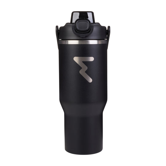 Botella Aluminio Negro 1L - Elitex Training