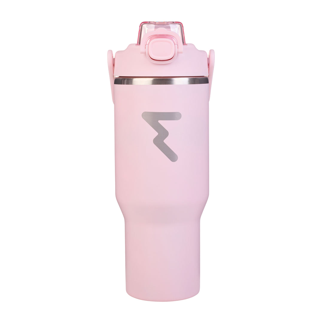 Botella Aluminio Rosa 1L - Elitex Training