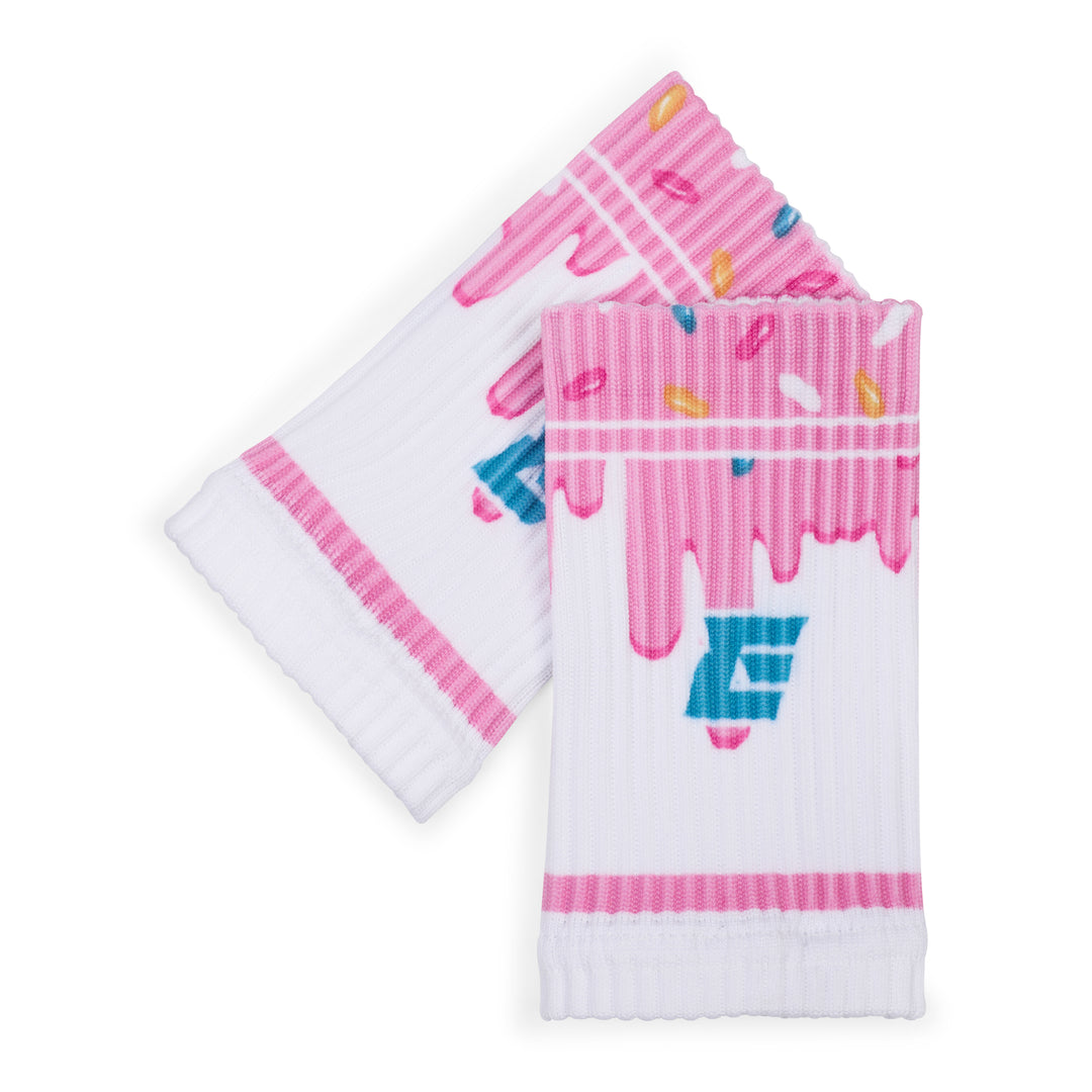 Muñequeras Cross Training Rosa Glazed - Elitex Training