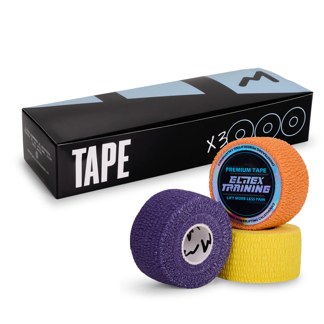 Premium Tape Extra Adhesivo Pack 3 - Elitex Training