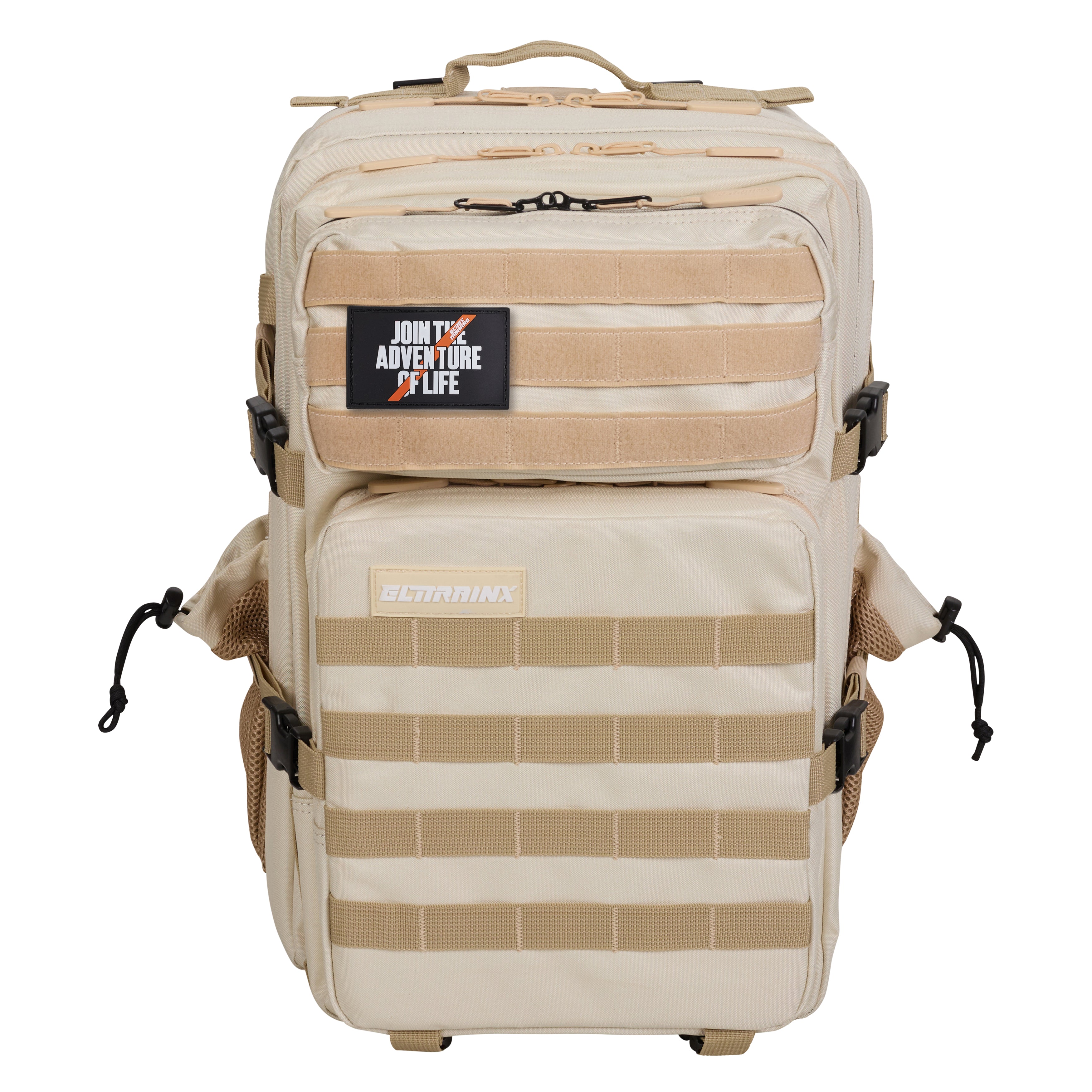Mochila Táctica V1 All In 45L Cream Khaki - Elitex Training