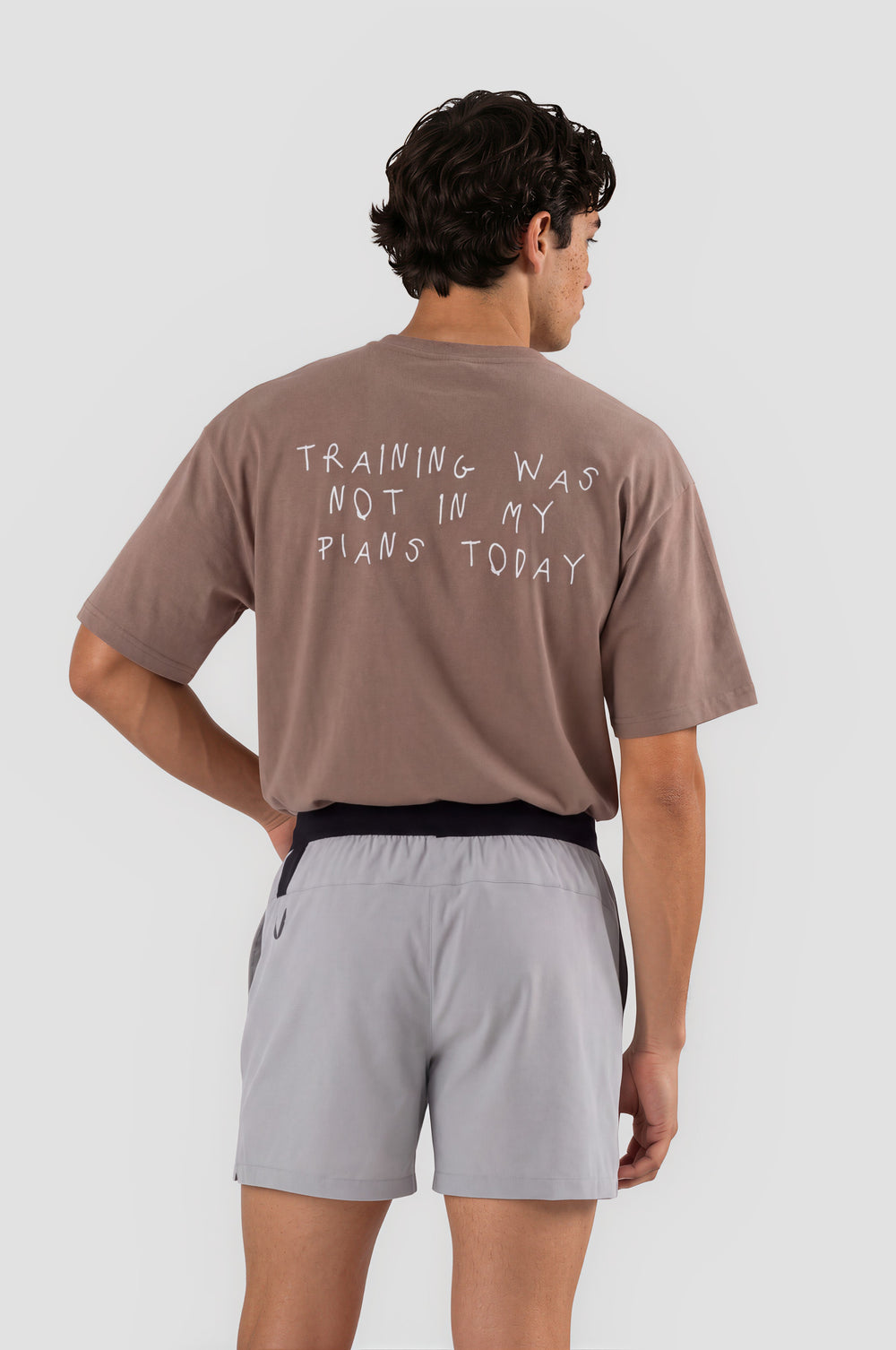 Camiseta Oversize Training Was Not on My Plans