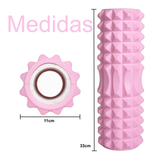 Foam Roller Esponjoso Rosa - Elitex Training