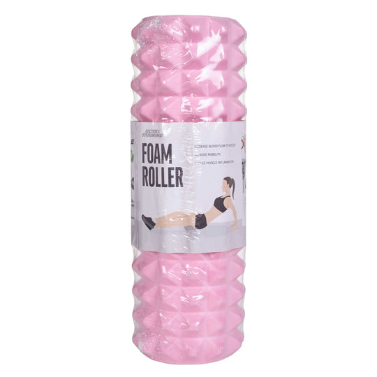 Foam Roller Esponjoso Rosa - Elitex Training